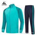 Aangepaste mannen sublimatie sportjacks sportkleding trainingspak